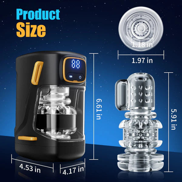 Deep Ride X Thrust Mate Pro – Masturbator with 300 thrusts/min