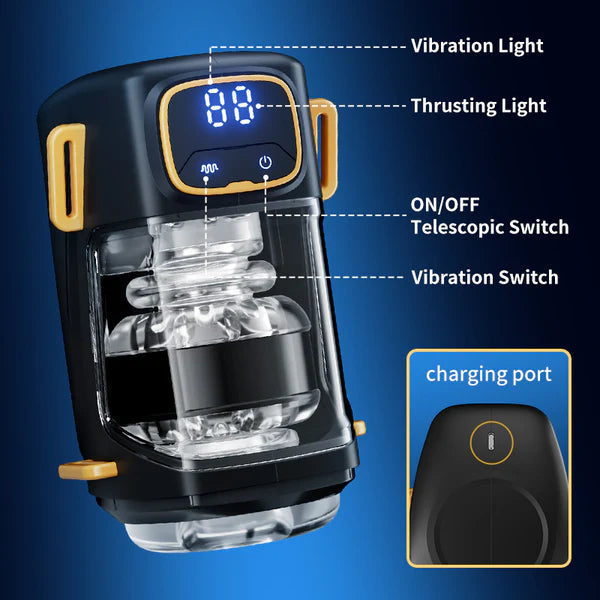 Deep Ride X Thrust Mate Pro – Masturbator with 300 thrusts/min