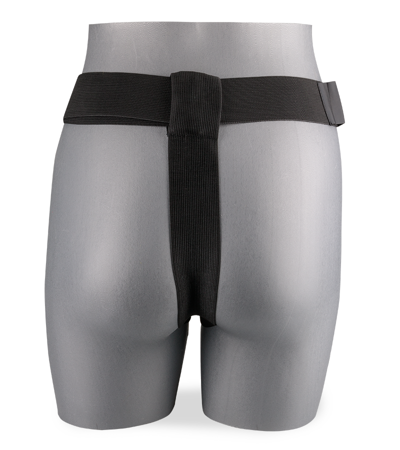 Large flared strap on rabbit vibrator