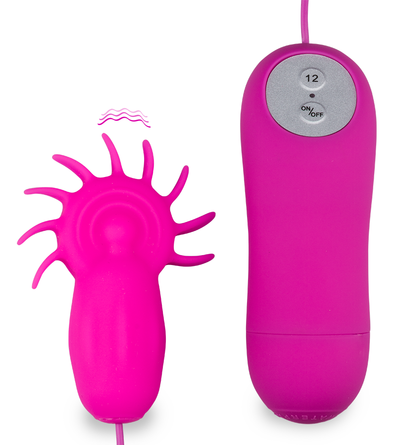 Multi-tongue clit stimulator