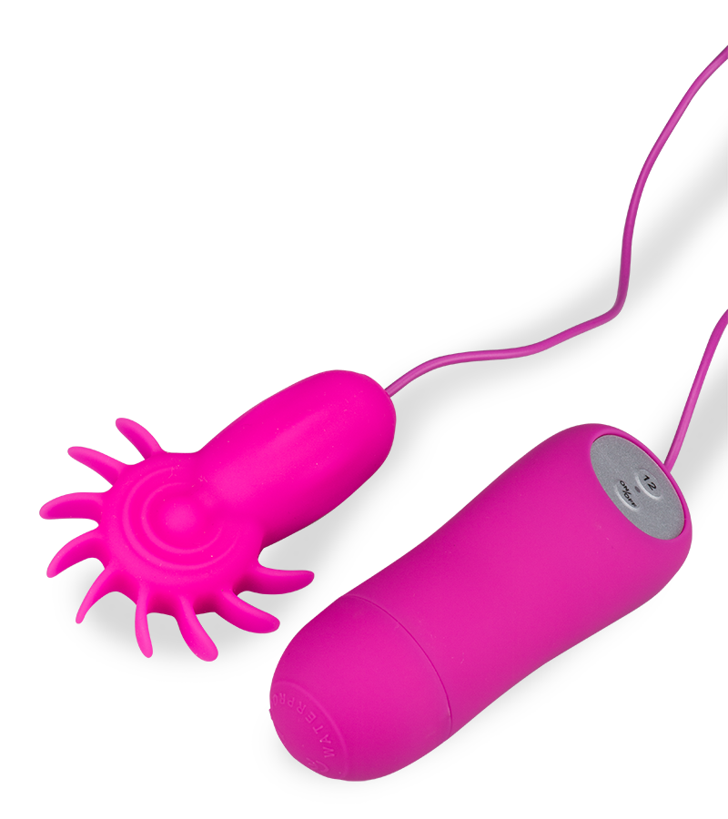 Multi-tongue clit stimulator