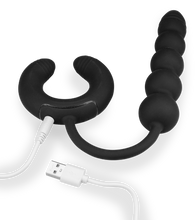 Load image into Gallery viewer, Nebulo vibrating anal beads and cock ring