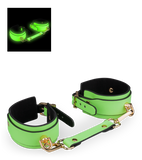 Neon green handcuffs