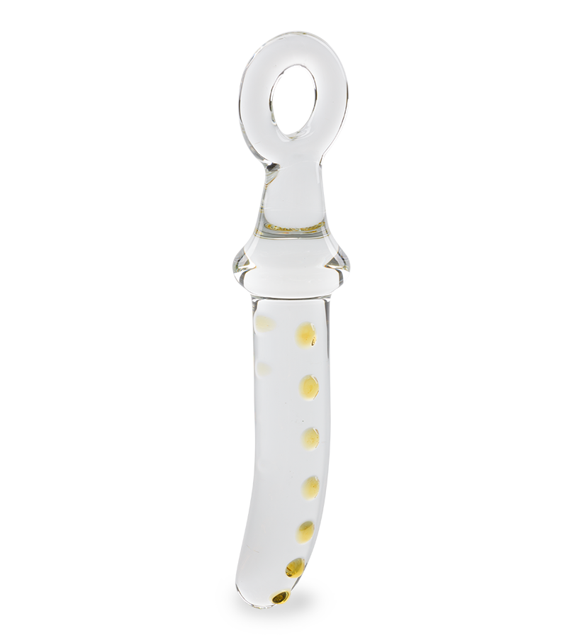 Olympus glass dildo