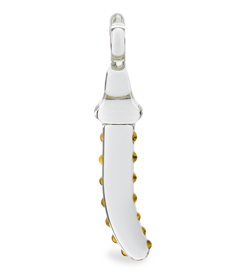 Olympus glass dildo