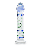 Poetry glass dildo