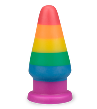 Load image into Gallery viewer, Pride XL-diameter butt plug