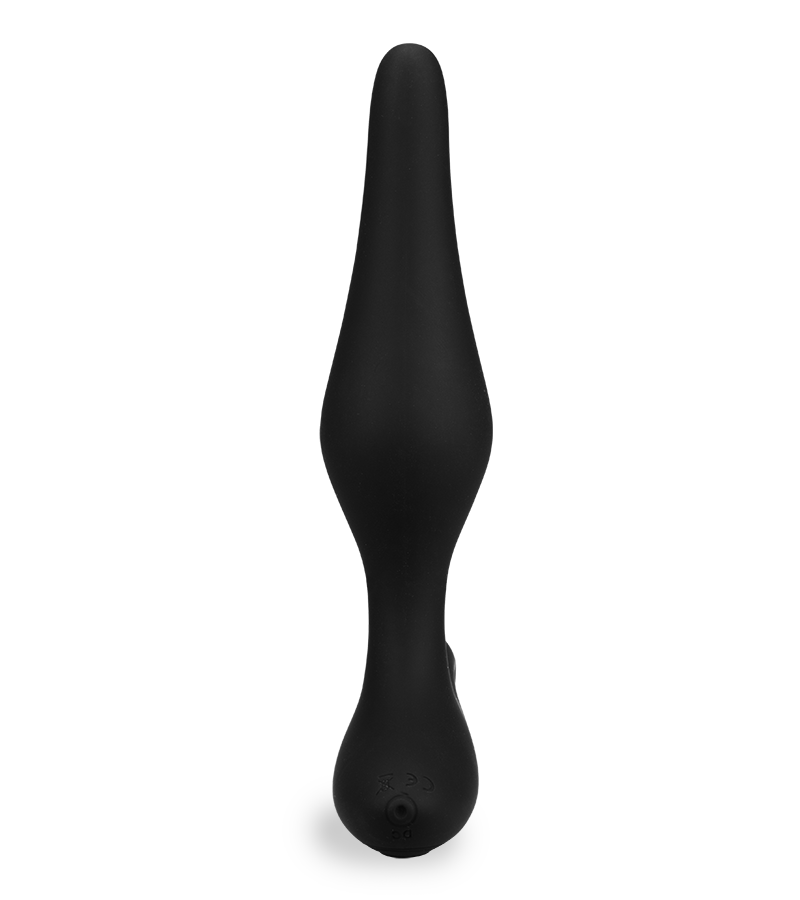 Pulsy remote-controlled vibrating plug