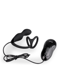Load image into Gallery viewer, Remember small prostate massager with double cock ring