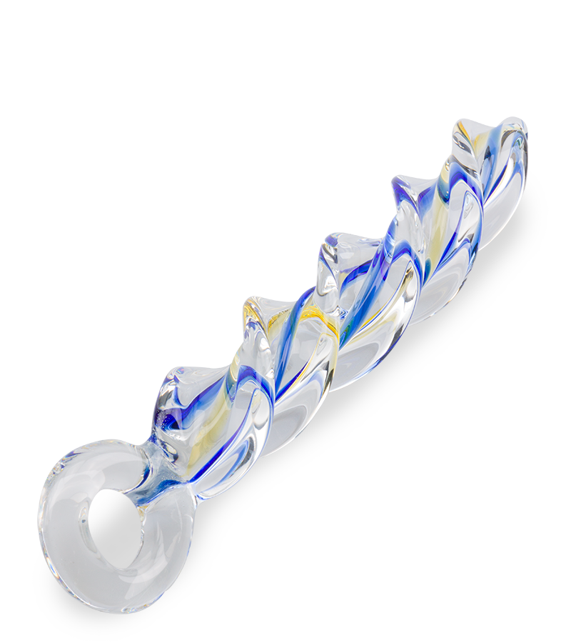 River glass dildo