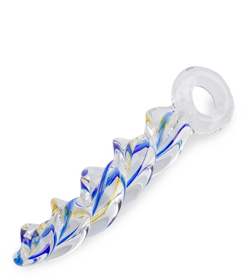 River glass dildo