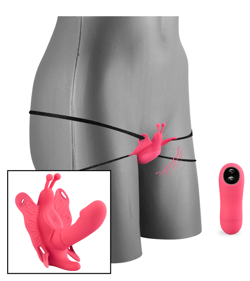 Silicone vibrating knickers 30 modes