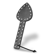 Load image into Gallery viewer, Spade imitation leather studded paddle