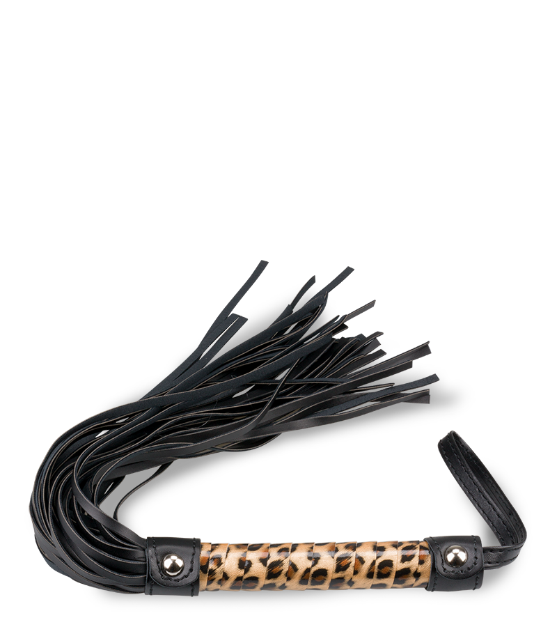 Spotty BDSM flogger