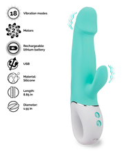 Load image into Gallery viewer, Spring intense rabbit vibrator