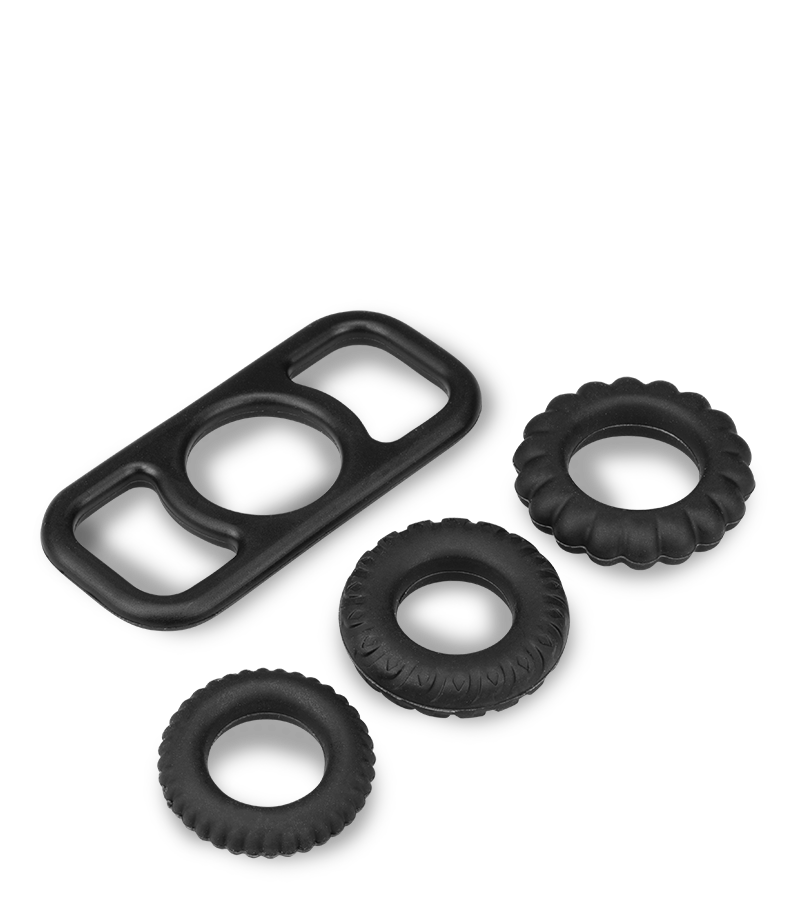Steamy cock ring set