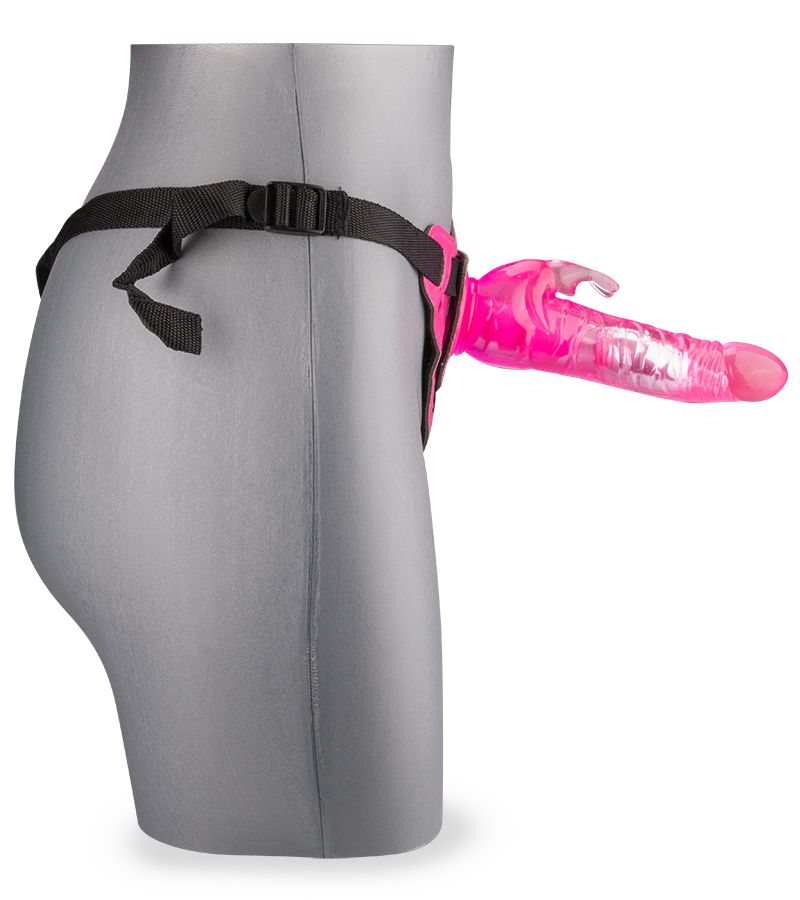 Strap on bunny vibrator