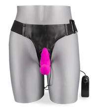 Load image into Gallery viewer, Strap on rabbit vibrator
