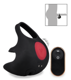 Sunday ball-massaging vibrating cock ring
