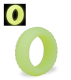 Tavala medical-grade silicone glow-in-the-dark cock ring