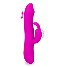 Load image into Gallery viewer, Thrust and throb action rabbit vibrator