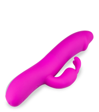 Load image into Gallery viewer, Thrust and throb action rabbit vibrator