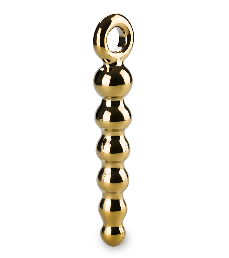 Treasure glass anal beads