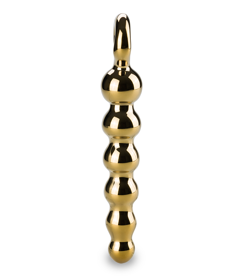 Treasure glass anal beads