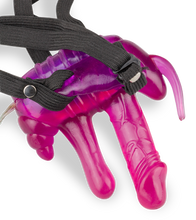 Load image into Gallery viewer, Triple stimulation butterfly vibrating knickers