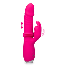 Load image into Gallery viewer, USB thrusting rabbit vibrator 12 speeds
