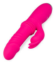 Load image into Gallery viewer, USB thrusting rabbit vibrator 12 speeds