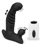 Vibrating and thrusting dildo clitoris stimulator 20 modes