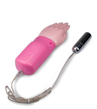 Load image into Gallery viewer, Vibrating hand vagina and clitoris stimulator