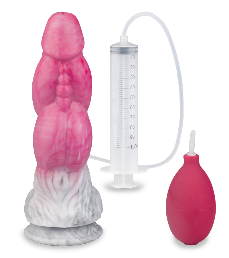 Xyolte ejaculating alien dildo